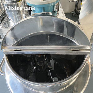 ZXSMART 50L automático emulsionante sanitario de acero inoxidable Vertical cosmético líquido químico equipo de mezcla máquina - Product Image 4
