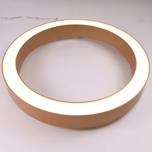 Aluminum Ring LED Circle Ceiling Light Round Chandelier Pendant for Office Decoration - Product Image 6