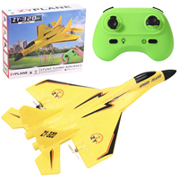 Avion planeur RC à double batterie en mousse EPP avec LED, vol prolongé, télécommandé, prêt pour FBA
