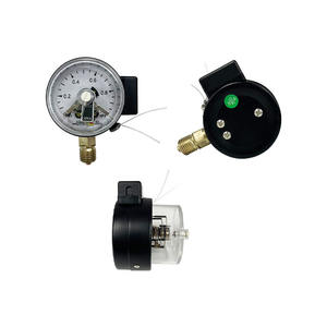 पंप नियंत्रण और अलार्म के लिए औद्योगिक विद्युत संपर्क दबाव गेज 50 मिमी, 2 समायोज्य सेट बिंदु, पंप नियंत्रण और अलार्म - Product Image 1