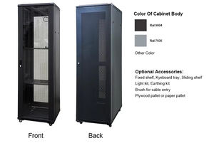 Gabinete de <span class=keywords><strong>Rack</strong></span> para Servidor de 19 Pulgadas, Gabinete de Red para Centro de Datos, Montaje en <span class=keywords><strong>Rack</strong></span> de 19 Pulgadas, Estándar para Servidor, Exterior, NEGRO, OEM - Product Image 4