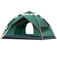 2022 מכירה לוהטת קמפינג וטיולי כיפת אוהל עמיד למים אוהל 1-4 אדם אוטומטי קמפינג אוהל