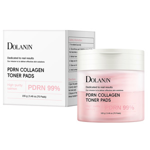 Dolanjn Pdrn Collagen Toner Pads 155g 70 Pads Haute Pureté Saumon 99% - Product Image 1