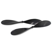 Pièces d'avion modèle quadrirotor télécommandé auto-fabriqué hélice bipale en plastique 2*180mm avec arbre de 2mm pour Gadgets et gadgets