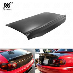 Couvercle de coffre en fibre de carbone brillant avec becquet arrière intégré pour Mazda Miata MX-5 <span class=keywords><strong>MX5</strong></span> NA 1989-1997 - Product Image 5