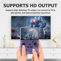 Vente chaude XGB35 Console de jeu portable rétro de 3.5 pouces avec système Linux à écran IPS et caractéristiques PS1 Lecteur de jeu