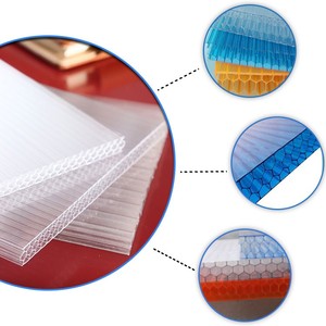 <span class=keywords><strong>8MM</strong></span> 10MM 12MM 14MM 16MM Panel de techo de <span class=keywords><strong>policarbonato</strong></span> Hoja de Sol de nido de abeja de <span class=keywords><strong>policarbonato</strong></span> <span class=keywords><strong>transparente</strong></span> - Product Image 1