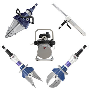 Xintuo Hydraulic Shear <b>Set</b> 5-Piece Motorized Pump <b>Fire</b> Rescue <b>Tools</b> - Product Image 1