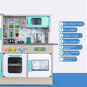 <span class=keywords><strong>Simulation</strong></span> de <span class=keywords><strong>cuisine</strong></span> en bois <span class=keywords><strong>cuisine</strong></span> pour enfants, grand ensemble de jeu de maison, jouets de <span class=keywords><strong>cuisine</strong></span> - Product Image 6