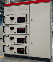 Armoire de distribution électrique industrielle MNS à basse tension, extractible, 380V 1000A, IP54, pour commande électrique