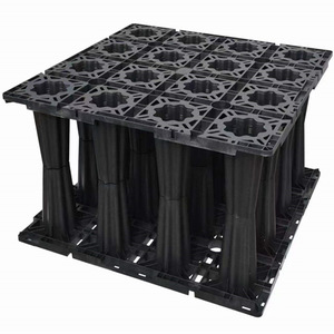 Module de système de réservoir <span class=keywords><strong>d</strong></span>'infiltration des eaux pluviales, pour drainage, atténuation, <span class=keywords><strong>d</strong></span>étention et rétention, en caisse modulaire - Product Image 4