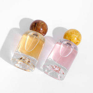 Venta al por Mayor de Botellas de Perfume de Vidrio de 30 ml, 50 ml y 100 ml con Caja y Tapa de Bola Colorida, Botellas de Perfume con Fondo Grueso - Product Image 5
