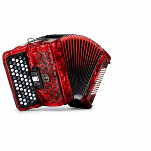 <span class=keywords><strong>Accordéon</strong></span> à boutons B-System Bayan 60 basses, standard russe professionnel pour la performance folklorique et scénique - Product Image 1