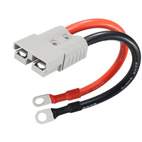 Adaptateur personnalisé 40A 50A 120A 150A 175A avec connecteur de câble de contact PA66, prise de charge de batterie, connecteur mâle/femelle, prise Andersson 600V