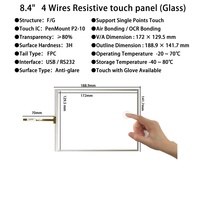 Écran LCD TIANMA 8,4'' 800*600, Interface LVDS 20 Broches TM084SDHG01-02, Affichage pour Moniteur Patient, Modules LCD 8,4 Pouces