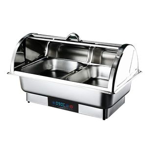 Premium Umweltfreundlicher Edelstahl Elektrischer Buffet-Warmhaltebehälter Intelligente Digitale Temperaturkontrolle 9L/13L Kapazität Restaurant - Product Image 5