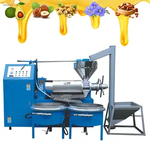 12T/D large capacity screw oil press machine of sunflower corn soybean oil extraction machine