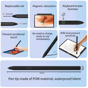 Lápiz Óptico Electromagnético de 4096 Niveles de Presión, Lápiz Táctil con Rechazo de Palma para Teléfono y Tableta Samsung - Product Image 2
