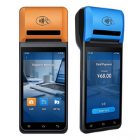 Terminal de point de vente Android 13 GPRS 4G+WiFi mobile intelligent à écran tactile 5,5 pouces, portable, 3 Go de RAM, 16 Go de mémoire flash, NFC double