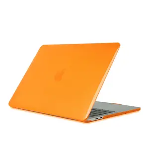 Nuevo Logotipo de pantalla portátil protector plástico suave personalizable Shell funda para Apple Macbook Air 13 funda portátil transparente