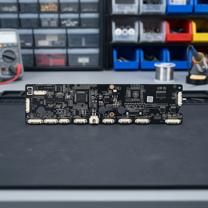 Placa base AMS V2 de metal negro y plástico, accesorios para impresora 3D - Product Image 3