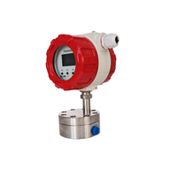 Medidor de Flujo de Turbina de Acero Inoxidable 304 Compatible con OEM, Medición de Líquidos de Alta Viscosidad, Pantalla Digital, Modelo DN4 Roscado