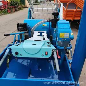 Cosechadora de Arroz Automática de 15 HP con Transmisión por Engranajes, Color Azul, para Cosecha de Granos - Product Image 3