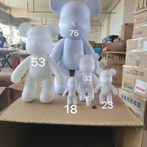 Figura de Conejo Violento de 23-33cm, Muñeco de Conejo Blanco DIY, Decoración para el Hogar, Juguete Modelo de Acción, Conejo Fluido Violento y Melancólico - Product Image 3