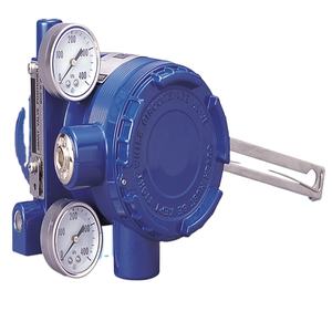 Posicionador de Válvula Azbil AVP100/AVP102/AVP300/AVP301/AVP302, Estructura Angular, Tipo Mariposa para Medios Gaseosos con Interruptor de Límite - Product Image 3