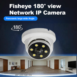 5MP POE IP Fisheye Camera One <strong>Way</strong> Talk 1.8mm Lens 180 Viewing Angle Infrared Night Vision Motion Detection WDR AI Detection CCTV - Product Image 5