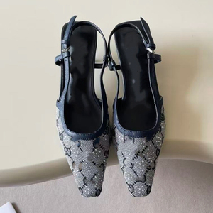 Zapatos de Mujer de Diseño, de Cuero Genuino, para Exteriores, Cómodos, Transpirables, Antideslizantes, para Primavera, Verano y Otoño - Product Image 3