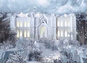 <strong>Wedding</strong> Dackdrop Stage Decor Castle With Light Banquet Hall <strong>Wedding</strong> Castle for <strong>Wedding</strong> <strong>Decorations</strong> - Product Image 6