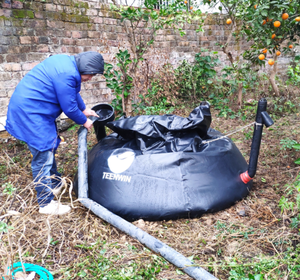 Digesteur de biogaz DIY Générateur de biogaz <span class=keywords><strong>domestique</strong></span> Usine de production de biogaz pour ferme d'élevage de vaches - Product Image 3