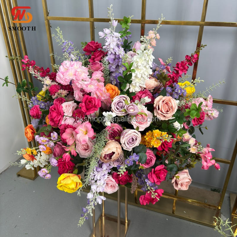 ลูกบอลดอกไม้หลากสี ขนาด 70 ซม.