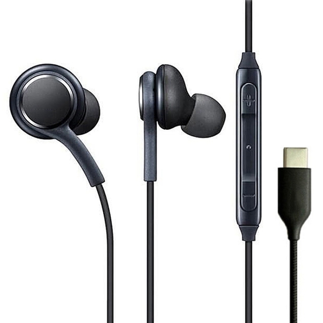 115 Type-C Digital Chip Wire-controlled Headphones for Samsung Note 10