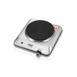 Piano cottura in acciaio inox a 1 piastra 1500W 180mm Top Disc (Haeger HP-01S.014A) - Product Image 2
