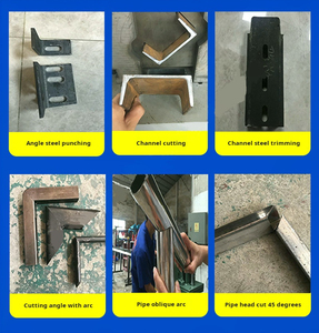 Poinçonneuse et découpeuse hydraulique CNC multifonctionnelle pour moteur et pompe de vente directe d'usine de métaux inclus - Product Image 5