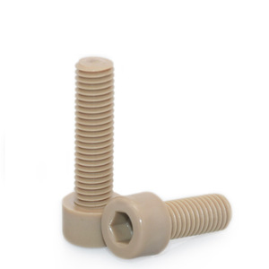Bocast PEEK <b>Plastic</b> <b>Screws</b> M2.5 M12 Cylindrical Head High Temperature Resistant Chemical Resistance Communication Equipment - Product Image 3