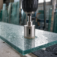 Plusieurs modèles de forets diamantés durables pour la découpe de la porcelaine dure et des carreaux vitrifiés