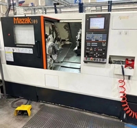 Tour à métaux CNC MAZAK 350 d'occasion à bas prix, tour à métaux horizontal, machine de traitement des métaux en stock