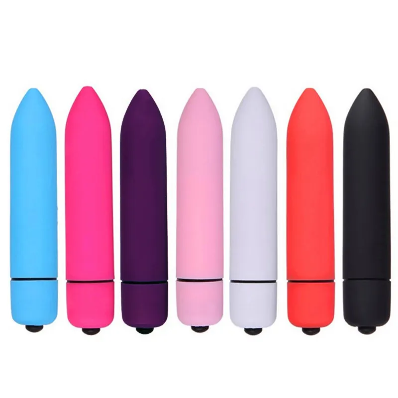 7 Colors 10 Speed Mini Bullet Vibrator for Women Waterproof Clitoris Stimulator Dildo Vibrator Sex Toys for Woman Sex Products