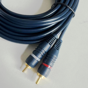 सोना 1 मीटर 1.5 2 मीटर 3 मीटर 5 मीटर 2 rcca से 2 rcccc 2 cccccccc नर से पुरुष कनेक्टर - Product Image 3