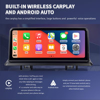 Système Linux sans fil CarPlay Android Auto pour BMW Série 1 E87 E81 E82 E88 Écran radio Sans latence Performances stables Plug and Play