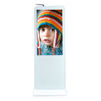 Tótem Publicitario con Pantalla Táctil LCD de 43, 55 y 65 Pulgadas para Interiores, Señalización Digital y Pantallas con Software CMS