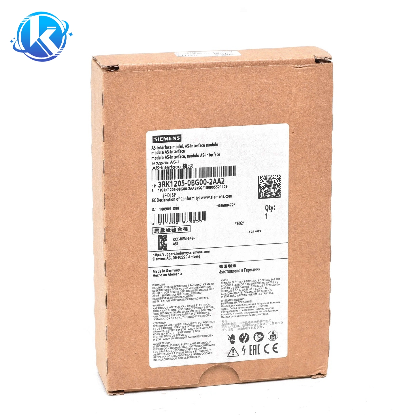 BRANDNEUER ASISAFE SLIMLINE 3RK1205-0BG00-2AA2 3RK1 205-0BG00-2AA2- LOC # S101****^^^^ https://www.siboasi.com