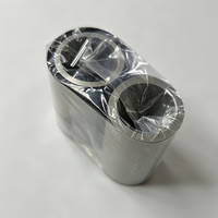 Ruban de résine pour étiquettes de vêtements en satin et nylon, 30 mm à 60 mm x 300 m, pour imprimante TTR, directement de l'usine