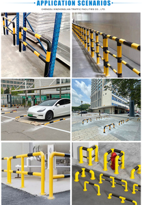 Barriera di Sicurezza XZL Personalizzata per Marciapiedi Scolastici, Recinzione in Ferro per Vialetti Urbani, Ringhiera di Protezione Stradale - Product Image 6