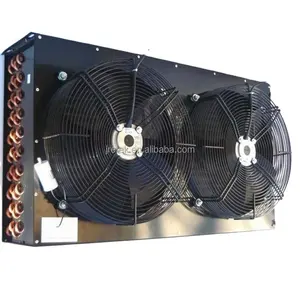 Commercial Air Cooled Copper Tube Coil Heat Exchanger With Fan