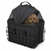 Sac de transport portable pour animaux de compagnie, siège arrière de vélo, pour chiens et chats, transport en vélo en plein air