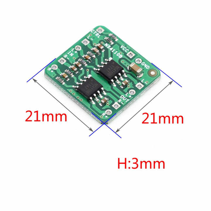 Carte Ampli Audio NS4110B - 2x18W, Classe D/AB - Pour DIY Et Installations Personnalisées